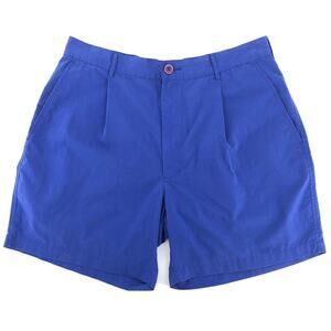 90s Structure blue pleated shorts 1990s vintage